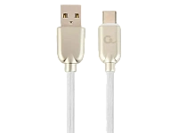 Cablu încărcare și sincronizare Cablexpert CC-USB2R-AMCM-2M-W, USB Type-A/USB Type-C, 2m, Alb