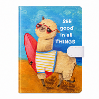 Carnet A5 Dictando, 120 Foi, Coperta Tare cu Inchidere Magnetica, Design Decorativ