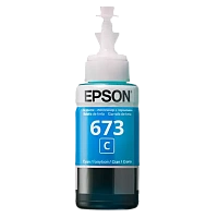 Recipient de cerneală Epson T673, 70ml, Cyan