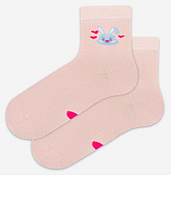 Ciorapi bumbac (soft) lung cu desen