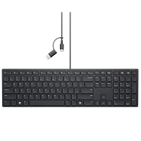 Tastatură DELL KB525C, Cu fir, Negru