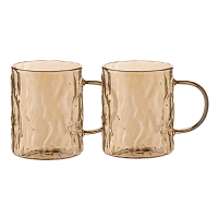Set cupe Ardesto Shine AR2626GS, 260 ml, 2 bucs, Aur