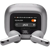 Căști JBL LIVE Flex 3, Argintiu