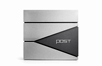 Cutie postala otel zincat, Design Modern, Gri antracit, Argintiu si Negru