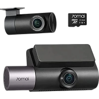 Set Dash Cam față și spate 70mai T800 + Rear Cam RC41, Negru