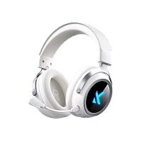 Căști gaming MCHOSE X9, Fără fir/Cu fir, Alb
