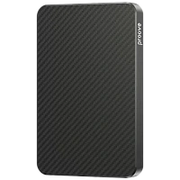 Acumulator extern Proove Carbon Slim 20W, 5000mAh, Negru