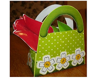 Gentuţă cu floare - set din 2 piese art.AP-37