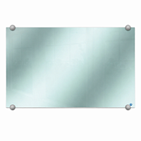 Tabla Magnetica din Sticla 60x90 cm, Whiteboard Glass pentru Marker, Tabla Scriere pentru Birou, Prezentari, Organizare si Design Modern