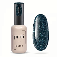 UV/LED Oja semipermanentă reflectorizantă SHOCK EFFECT 03 Azure PNB, 8 ml