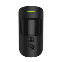 Detector de mișcare Ajax MotionCam, Negru