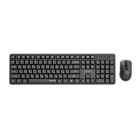 Set Tastatură + Mouse Gembird Silent key Pro Business, Fără fir, Negru