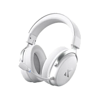 Căști gaming MCHOSE V9 Pro, Fără fir/Cu fir, Icy White