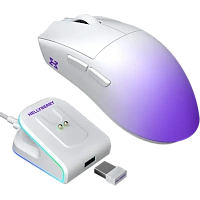 Gaming Mouse HATOR Hellyberry HM47 Pro, Alb | Violet
