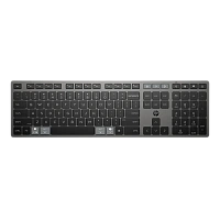 Tastatură HP 725, Fără fir, Negru