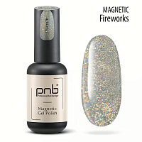 Magnetic Gel Polish PNB "Fireworks" 8 ml UV/LED