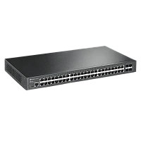 Switch de rețea TP-LINK TL-SG3452, 48x 10/100/1000 Mbps, 4x SFP