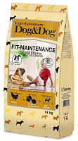 GHEDA hrana pentru caini Dog&Dog Expert  Premium FIT-Maintenance  14 kg