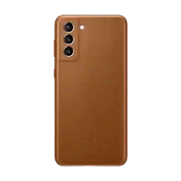 Husă Samsung Leather Cover for Galaxy S21+, Cafeniu