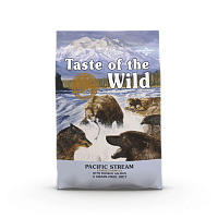 TASTE OF THE WILD Dog Pacific Stream Salmon 12,2 kg, hrană uscată pentru câini adulți