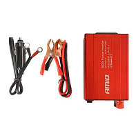 Invertor din 12V in 220V, 300W, 2 USB-uri, Amio