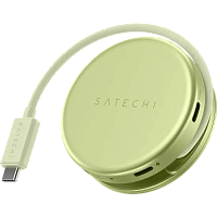 Satechi OntheGo™ 5-in-1 Multiport Citrus, USB-C Host, USB-C PD60W, USB-C 3.2Gen1, USB-A 3.2Gen1, SD