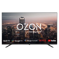 50" QLED SMART TV OZON U50QN8500S, 3840x2160 4K UHD, Google TV, Negru