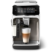 Aparat de cafea Philips EP3343/90, Oțel Inoxidabil / Alb