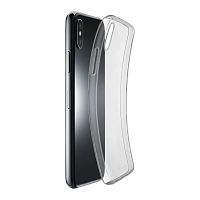 Husă Cellularline Fine - iPhone XS/X, Transparent