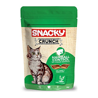 Snacky Cat Crunch (Hairball Control) Chicken 60g/10 (SNCS-006)