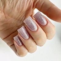 Strong Iron Gel,  Silver Galaxy PNB 17 ml UV/LED