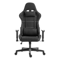 Scaun Gaming Lumi CH06-14, Textil, Negru