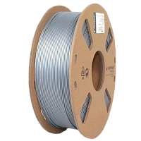 Filament pentru imprimantă 3D Gembird 3DP-PLA1.75-01-S, PLA, Argint, 1.75 mm, 1 kg