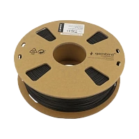 Filament pentru imprimantă 3D Gembird 3DP-PLA-01-MTBK, PLA, Negru Mată, 1.75 mm, 1kg