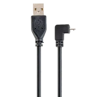 Cablu încărcare și sincronizare Cablexpert CCP-mUSB2-AMBM90-6, USB Type-A/micro-USB, 1,8m, Negru