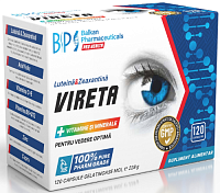 Vireta, 120 capsule moi | Balkan Pharmaceuticals