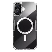 Husă Nillkin iPhone 16 Plus - Nature TPU Pro Magnetic, Transparent