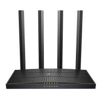 Router fără fir TP-LINK Archer C6U, Negru