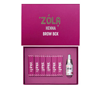 Cutie cu henna ZOLA 6 buc., 5 g