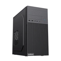 Carcasă PC Sohoo 6521BK, Micro-ATX, ATX, Negru