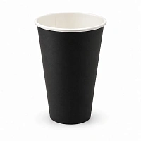 Pahar din hirtie 500ml NEGRU d90 (50 buc)
