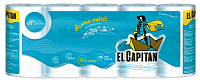El Capitan Hirtie Igienica Aroma Marii 2 straturi, 130 foi, 10 role