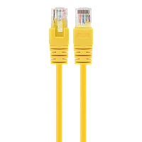 Patch cord Cablexpert PP12-0.5M/Y, CAT5e UTP, 0,5m, Galben