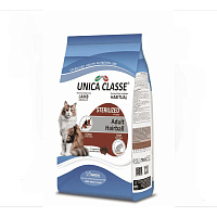 GHEDA hrana pentru pisici  Unica Classe Cat  Adult Sterilized Luxury Hairball  10 kg