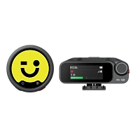 Microfon portabil pentru înregistrare vocală Insta360 Mic Pro (1 TX + 1 RX), Fără fir, Negru