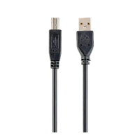 Cablu de comunicație Cablexpert CCP-USB2-AMBM-6, USB Type-A/USB Type-B, 1,8m, Negru