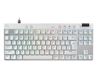 Tastatură Logitech G Pro X TKL Rapid, Cu fir, Alb