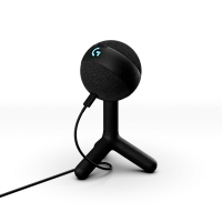Microfon Gaming Logitech Yeti Orb RGB, USB, Negru
