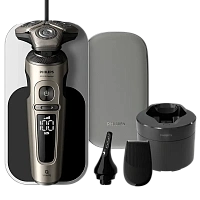 Aparat de ras electric Philips SP9883/36, Champagne gold