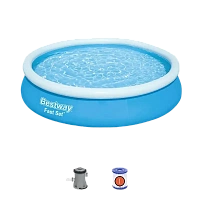 Piscină gonflabilă Bestway 57274, 5377L, Albastru deschis
